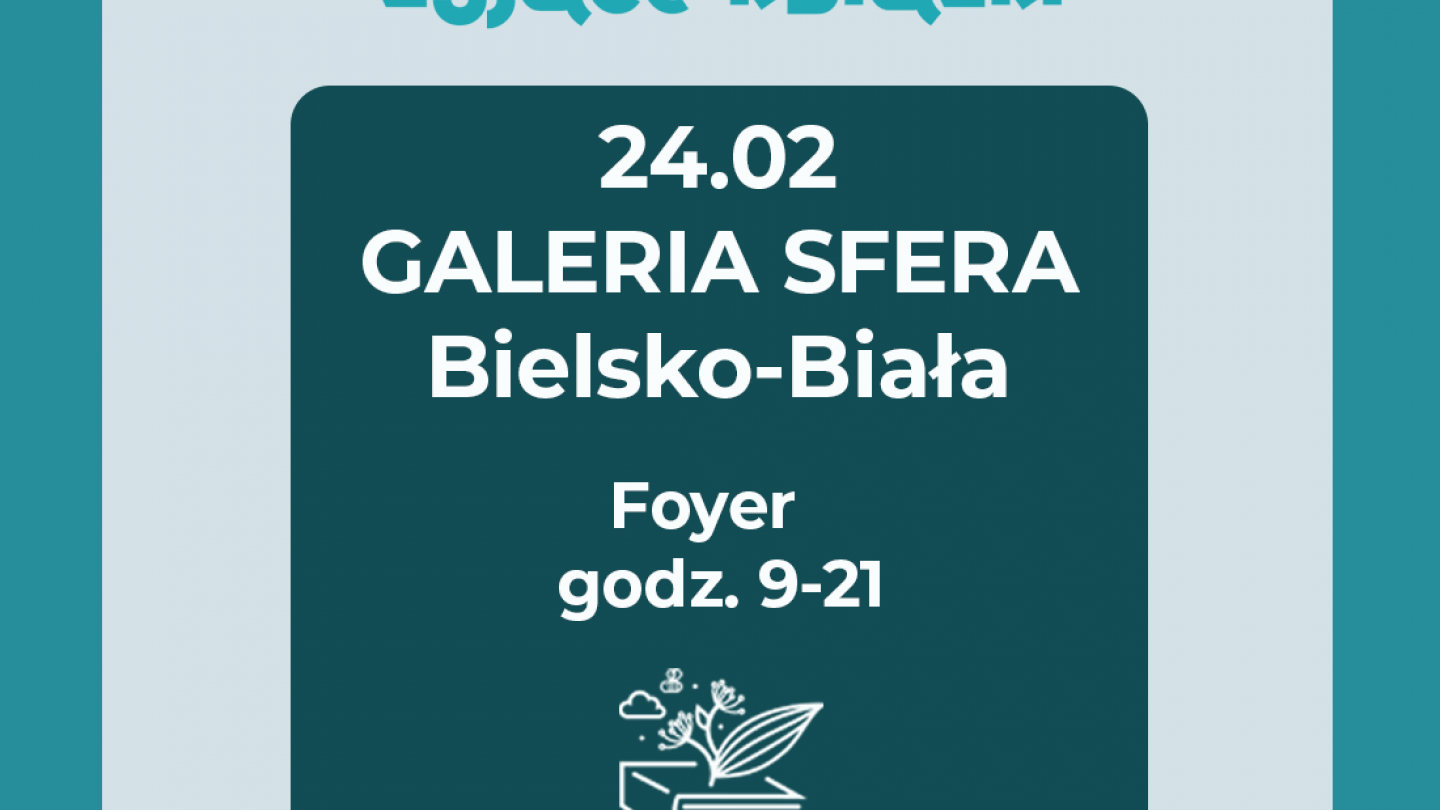 Żyjące książki w Galerii Sfera - luty